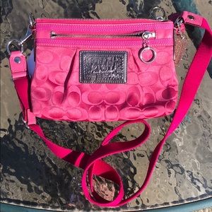 Pink Cross Body COACH Purse